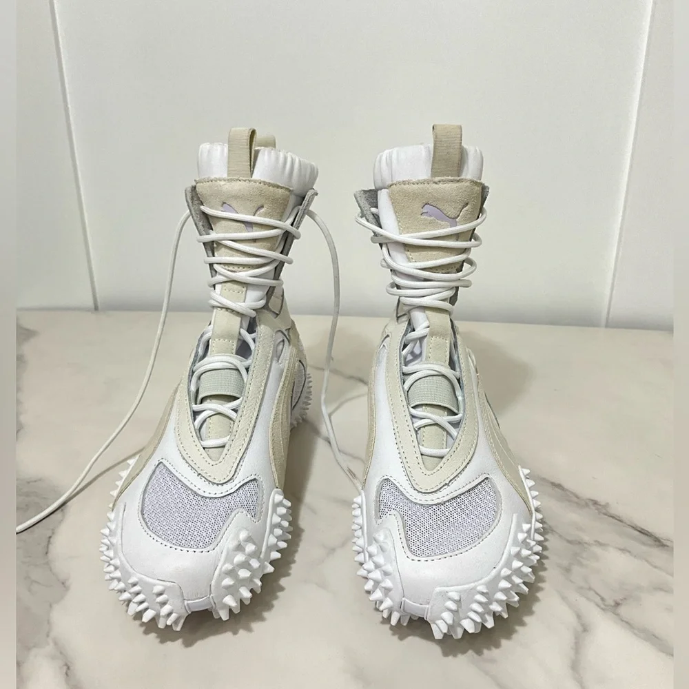Puma Mostro Mid Sneaker Boot High Top Futuristic Spike Sole 7.5 - Picture 3 of 7